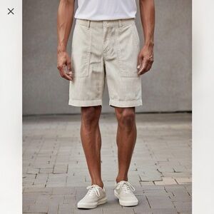 Men’s Five Four Los Angeles Seersucker Shorts Size 33 Classic Fit